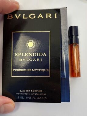 Bvlgari Splendida Tubereuse Mystique Eau du Parfum 1.5ml sample vial lot